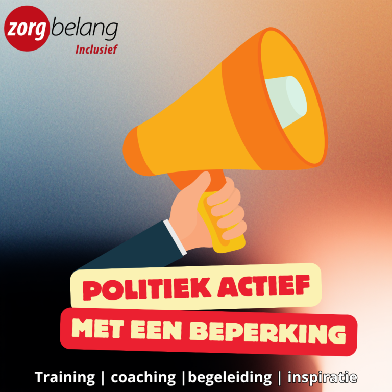 Project ‘Politiek actief met een beperking’ start in maart 2026
