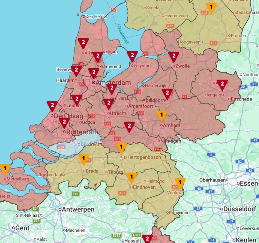 Verhoogd natuurbrandrisico in Noord- en Oost-Gelderland: fase 2 van kracht