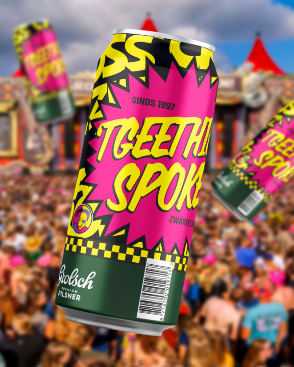 LICHTENVOORDE — Zwarte Cross en Grolsch komen met speciaal ‘t Geet Hier Spoken!-blik
