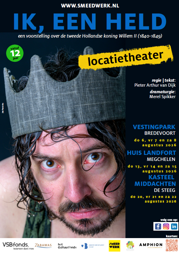 BREDEVOORT — Theatergroep Smeedwerk speelt koningsdrama op historische buitenlocaties