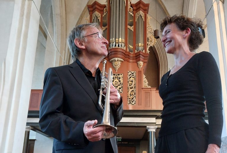 LOCHEM — Marktorgelconcert met Els Dijkerman en trompettist Harry ten Brinke in Lochem
