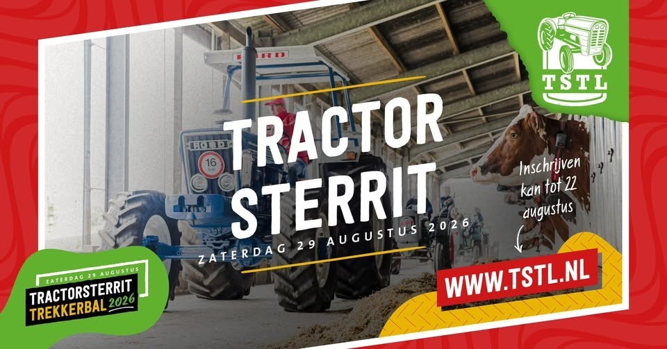 LIEVELDE — Laatste Tractor Sterrit en Trekkerbal in Lievelde