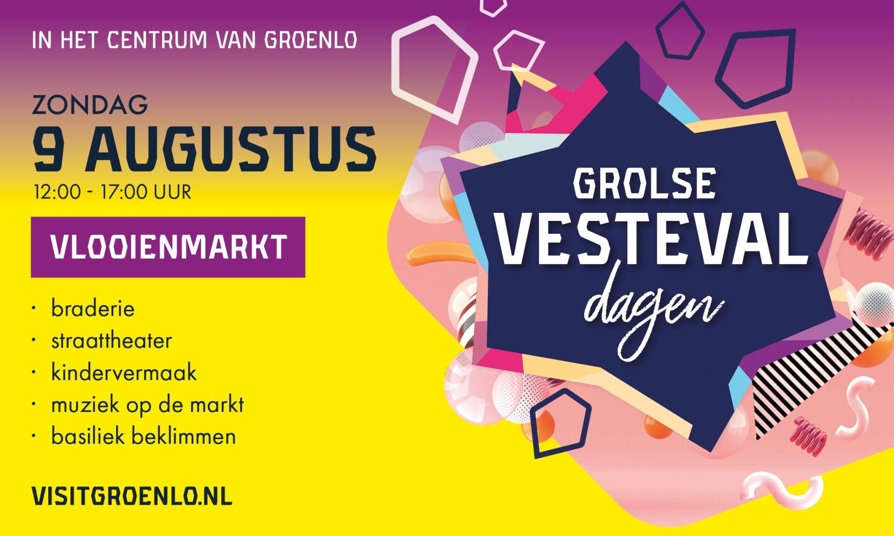 GROENLO — Groenlo organiseert Grolse Vesteval Dagen met braderie, straattheater en historische rondleidingen
