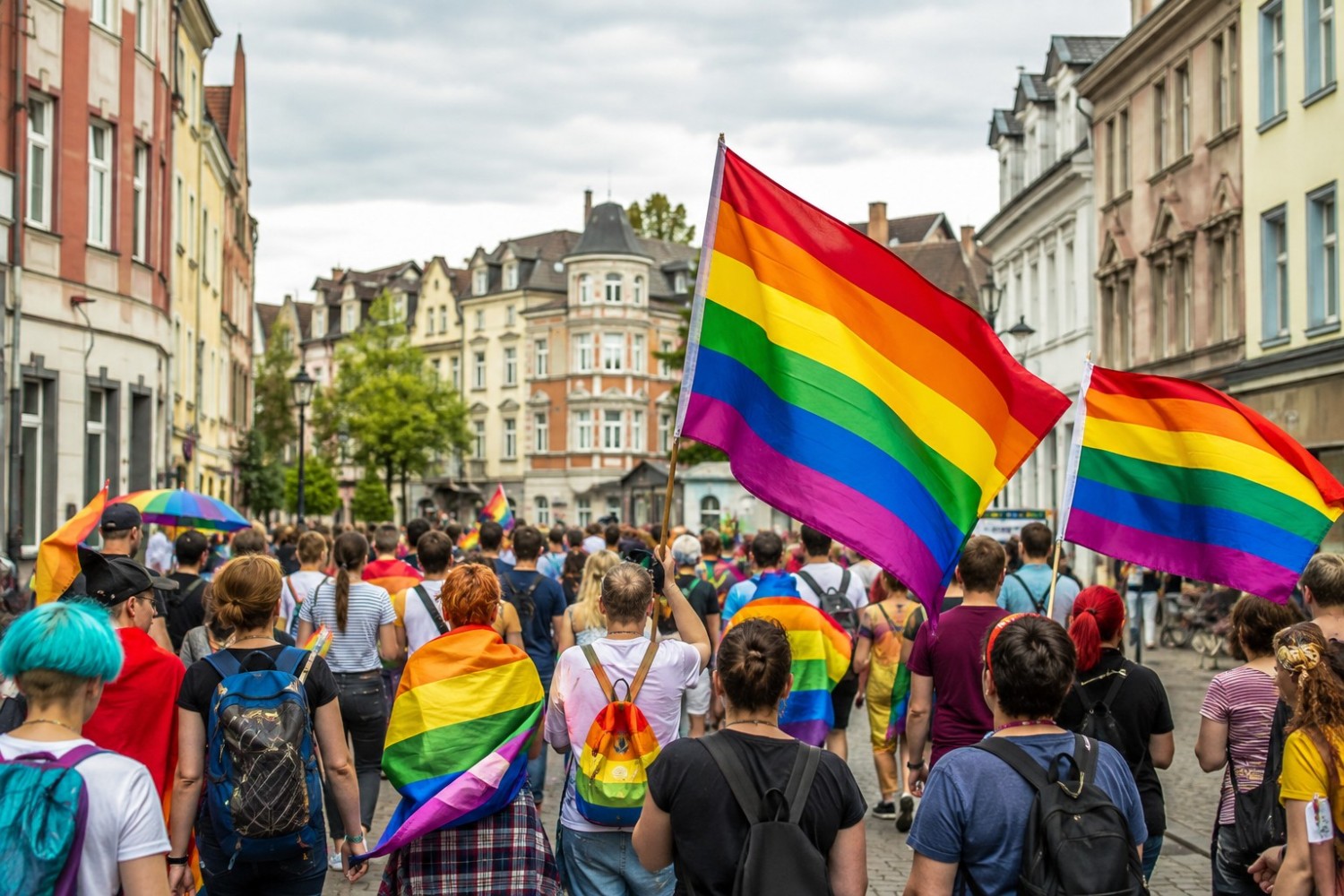 BOCHOLT (D) — Bocholt organiseert tweede Christopher Street Day met parade en straatfeest