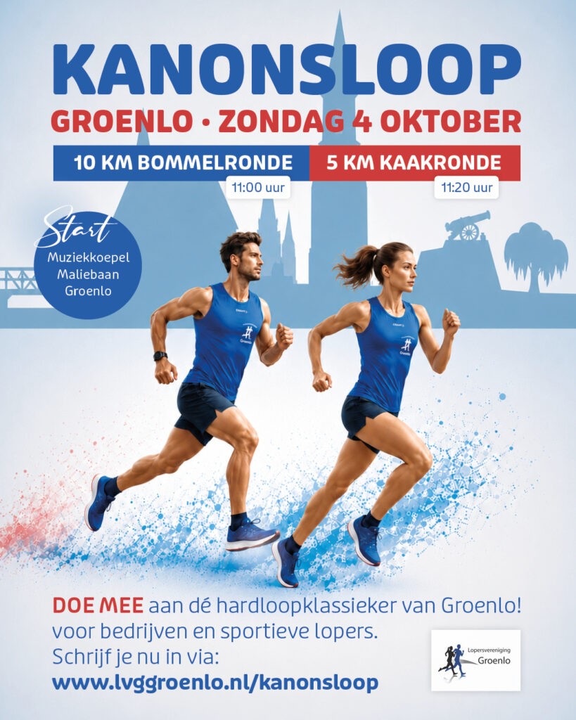 GROENLO — Kanonsloop in Groenlo introduceert nieuwe 10 kilometerroute Bommelronde