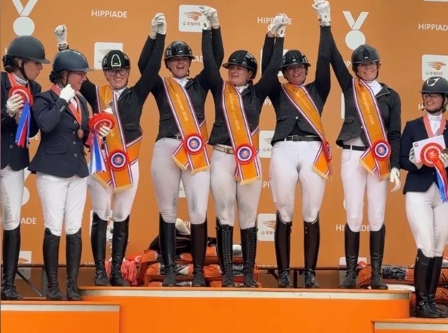 WINTERSWIJK — Goud, zilver en brons op NK voor ruiters HV Winterswijk