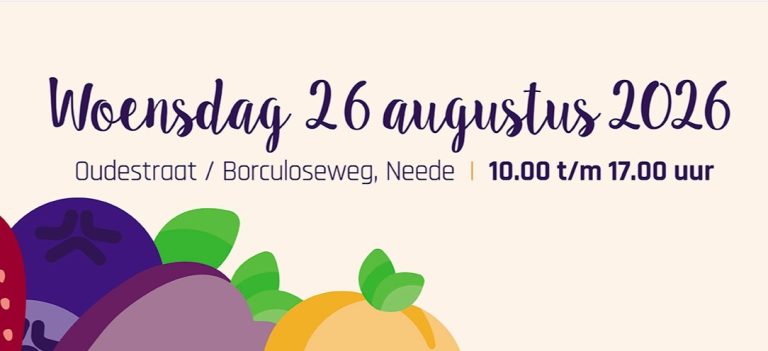 NEEDE — Neede organiseert Nationale Jammarkt en vijftigjarige SEN-feesten eind augustus