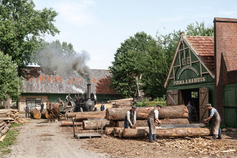 Van radmakerij tot levend monument: het verhaal van Stoomhoutzagerij Nahuis