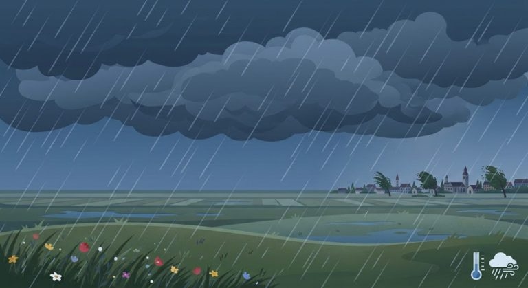 LANDELIJK — Code geel voor onweersbuien met hagel en veel regen