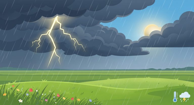 Weer Achterhoek: Regenachtig met maximaal 20 graden