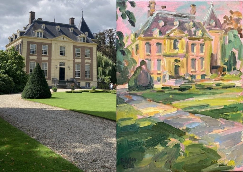 LAREN (GLD) — Expositie toont schilderijen van kunstenaars geïnspireerd door Huis Verwolde