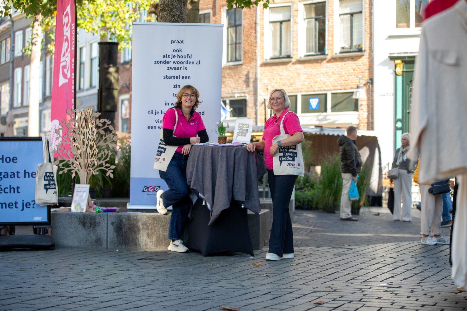 NOORD- EN OOST-GELDERLAND — GGD Noord- en Oost-Gelderland voert regiotour tijdens Wereld Suïcide Preventie Week