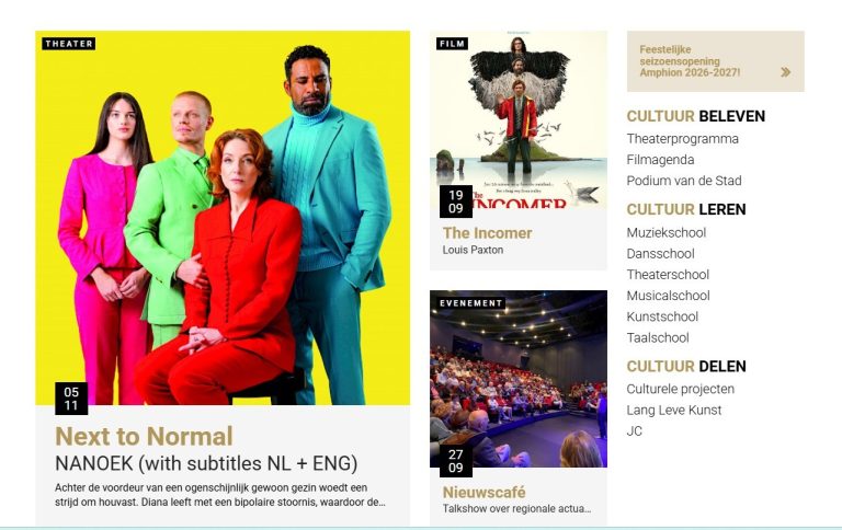 DOETINCHEM — Amphion opent theaterseizoen met driedaags programma
