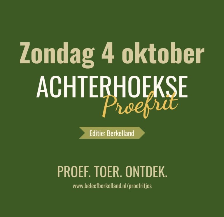 BERKELLAND — Tweede editie Achterhoekse ProefRit voert door Berkelland met nieuwe culinaire stops