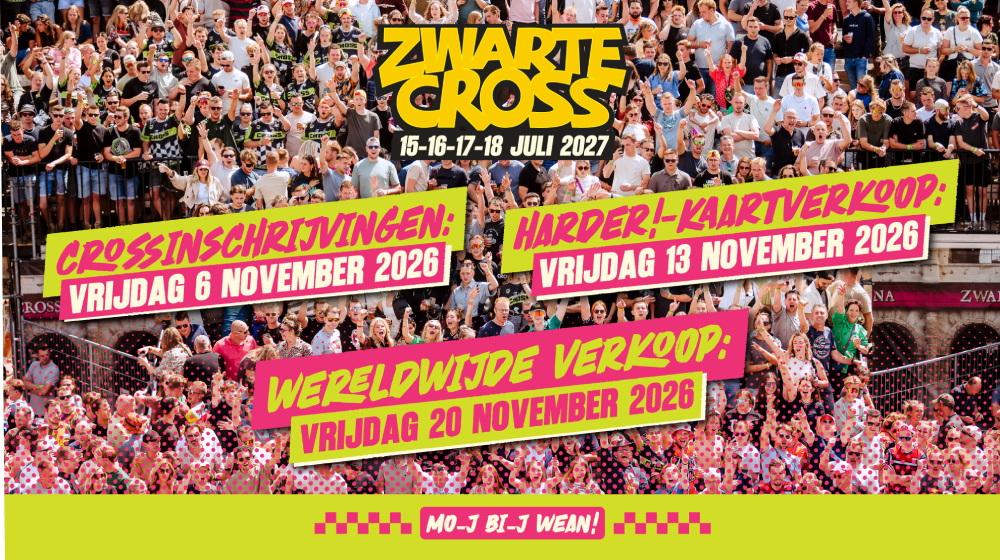 LICHTENVOORDE — Kaartverkoop Zwarte Cross 2027 start in november