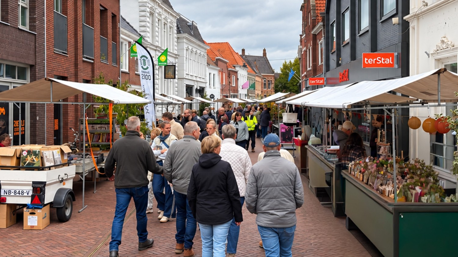GROENLO — Grolse Vestevaldag trekt veel bezoekers met braderie en activiteiten