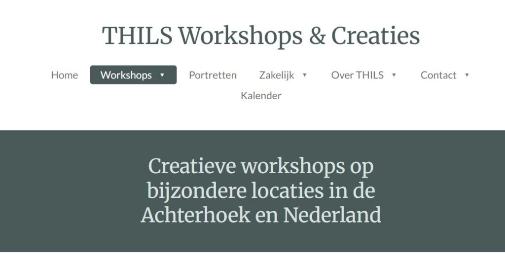 LICHTENVOORDE — THILS geeft workshops op locaties in Silvolde en Winterswijk