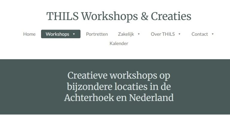LICHTENVOORDE — THILS geeft workshops op locaties in Silvolde en Winterswijk