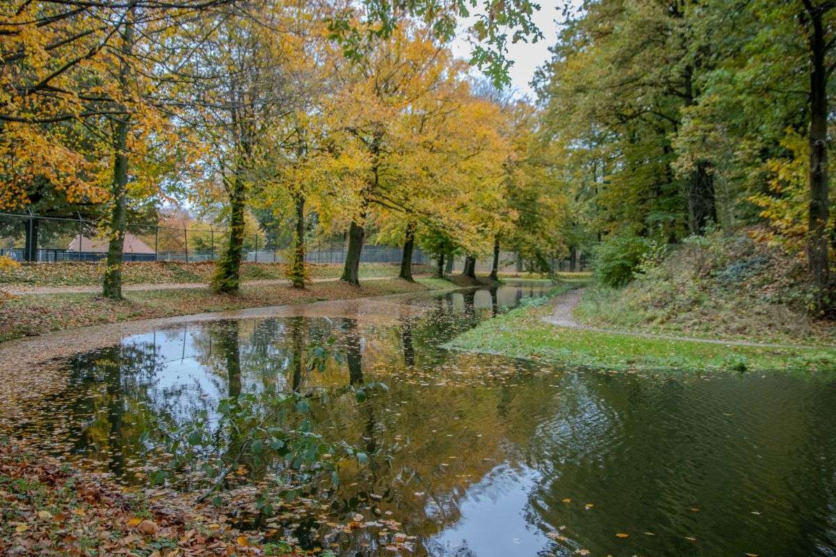 Gracht Groenlo hoogwater